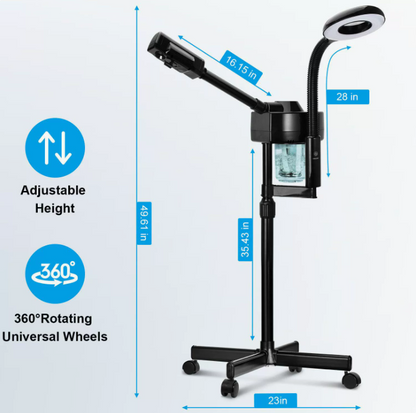 Facial Steamer - Warm Mist Humidifier Mask Queen Nepal