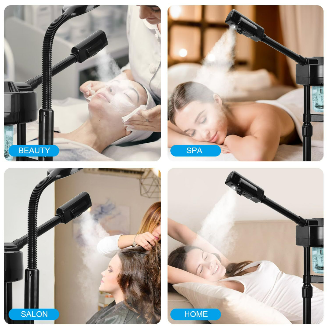 Facial Steamer - Warm Mist Humidifier Mask Queen Nepal