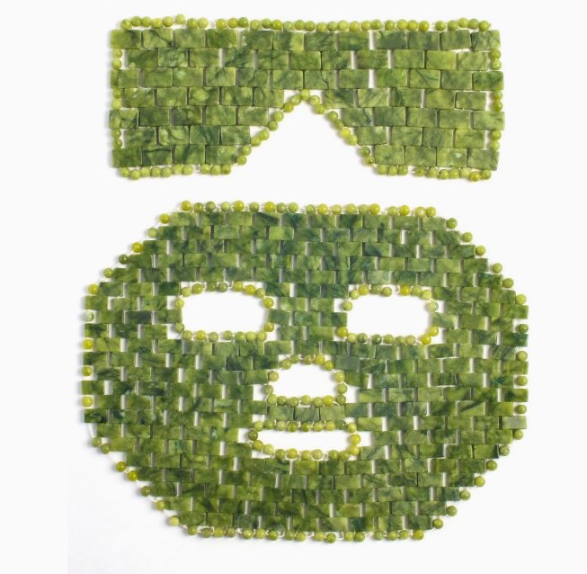 Real Jade Full Face Mask & Eye Mask For Beauty Care Mask Queen Nepal