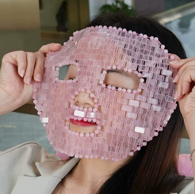 Real Jade Full Face Mask & Eye Mask For Beauty Care Mask Queen Nepal