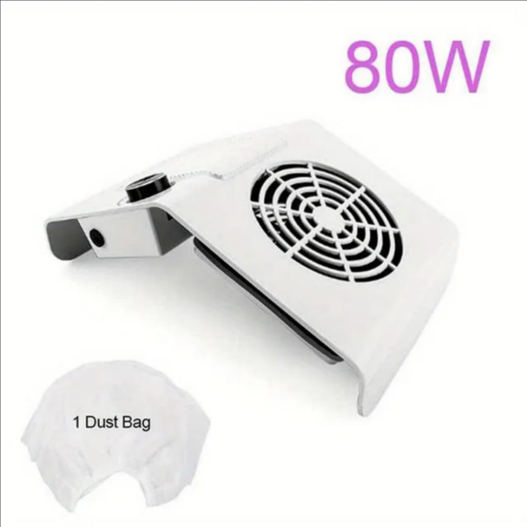 858-2 Strong Power Nail Vaccum Dust Collector 80W Mask Queen Nepal