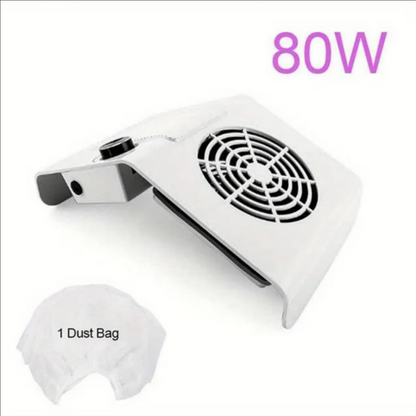 858-2 Strong Power Nail Vaccum Dust Collector 80W Mask Queen Nepal