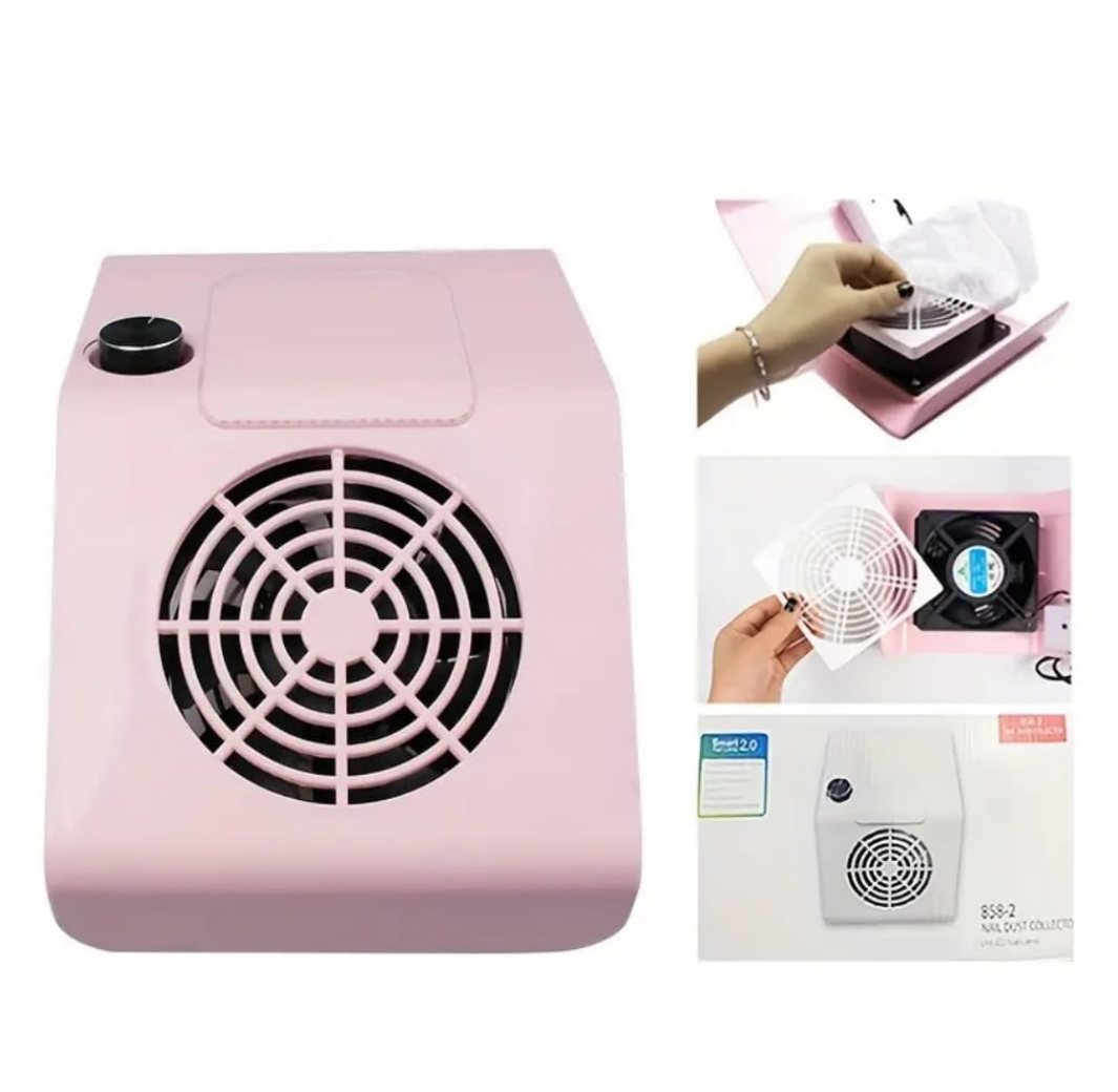 858-2 Strong Power Nail Vaccum Dust Collector 80W Mask Queen Nepal