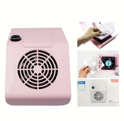 858-2 Strong Power Nail Vaccum Dust Collector 80W Mask Queen Nepal