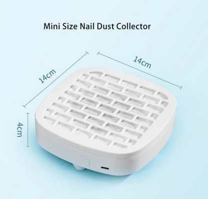 858-M3 Mini Nail Dust Collector Mask Queen Nepal
