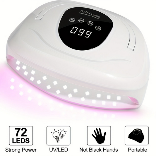 Sun X18 Max UV LED Nail Lamp 84 LEDS 380W Nail Dryer Mask Queen Nepal