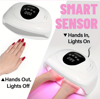 Sun X18 Max UV LED Nail Lamp 84 LEDS 380W Nail Dryer Mask Queen Nepal