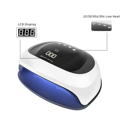 T2 UV LED Light For Gel Nails (Hands+Feet) 72W Mask Queen Nepal