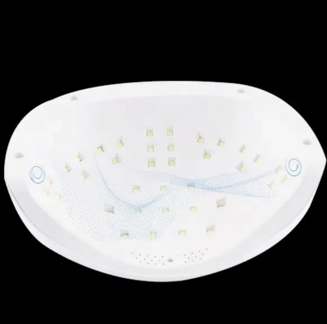 T2 UV LED Light For Gel Nails (Hands+Feet) 72W Mask Queen Nepal