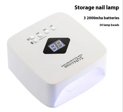 S10 MAX Rechargeable UV LED Nail Lamp Mask Queen Nepal