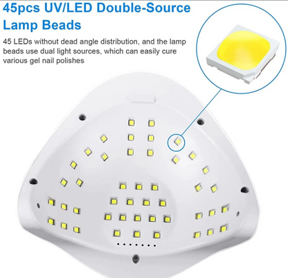 SUN X6 MAX UV LED Light For Gel Nails 220W Mask Queen Nepal