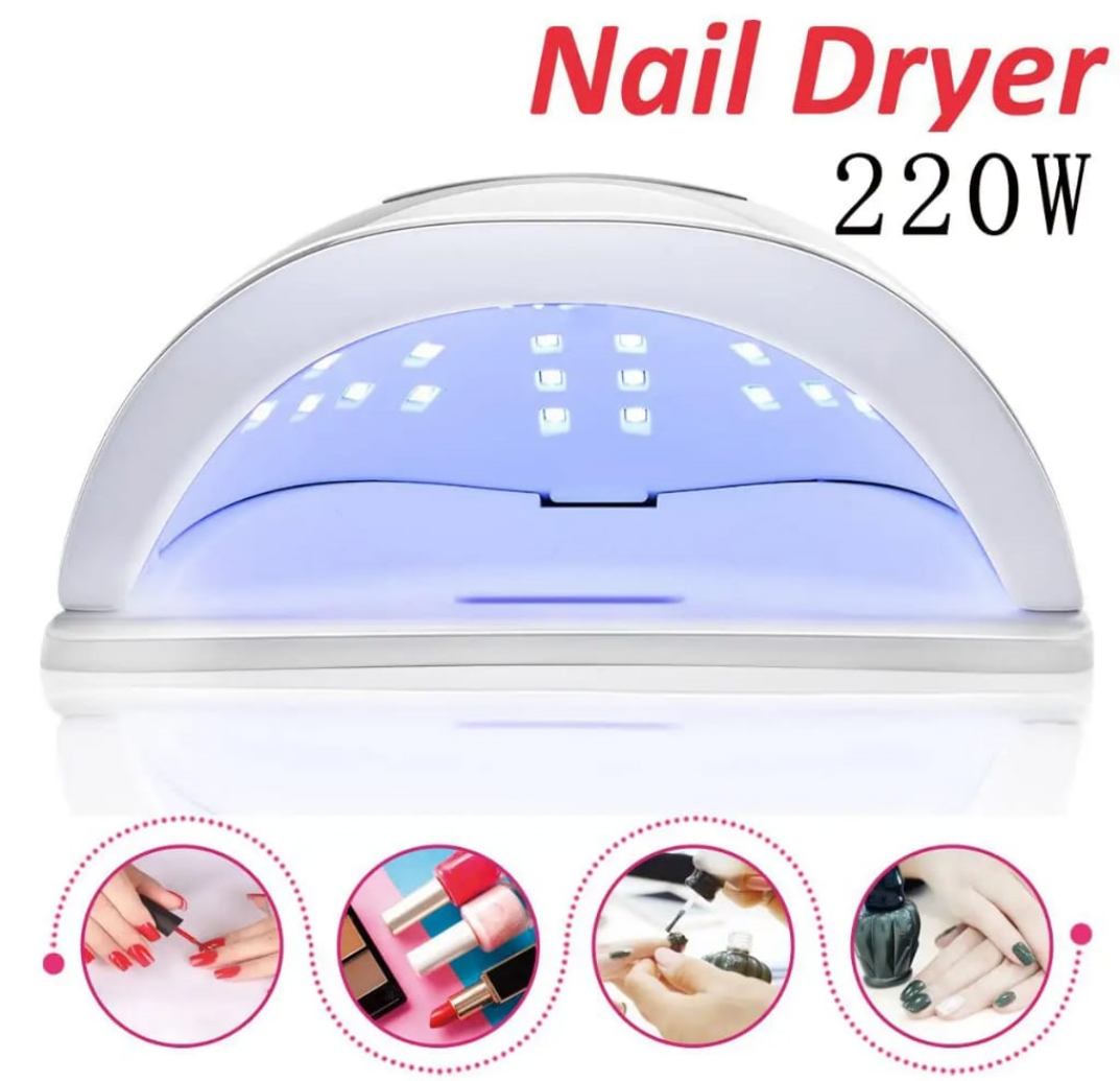 SUN X6 MAX UV LED Light For Gel Nails 220W Mask Queen Nepal
