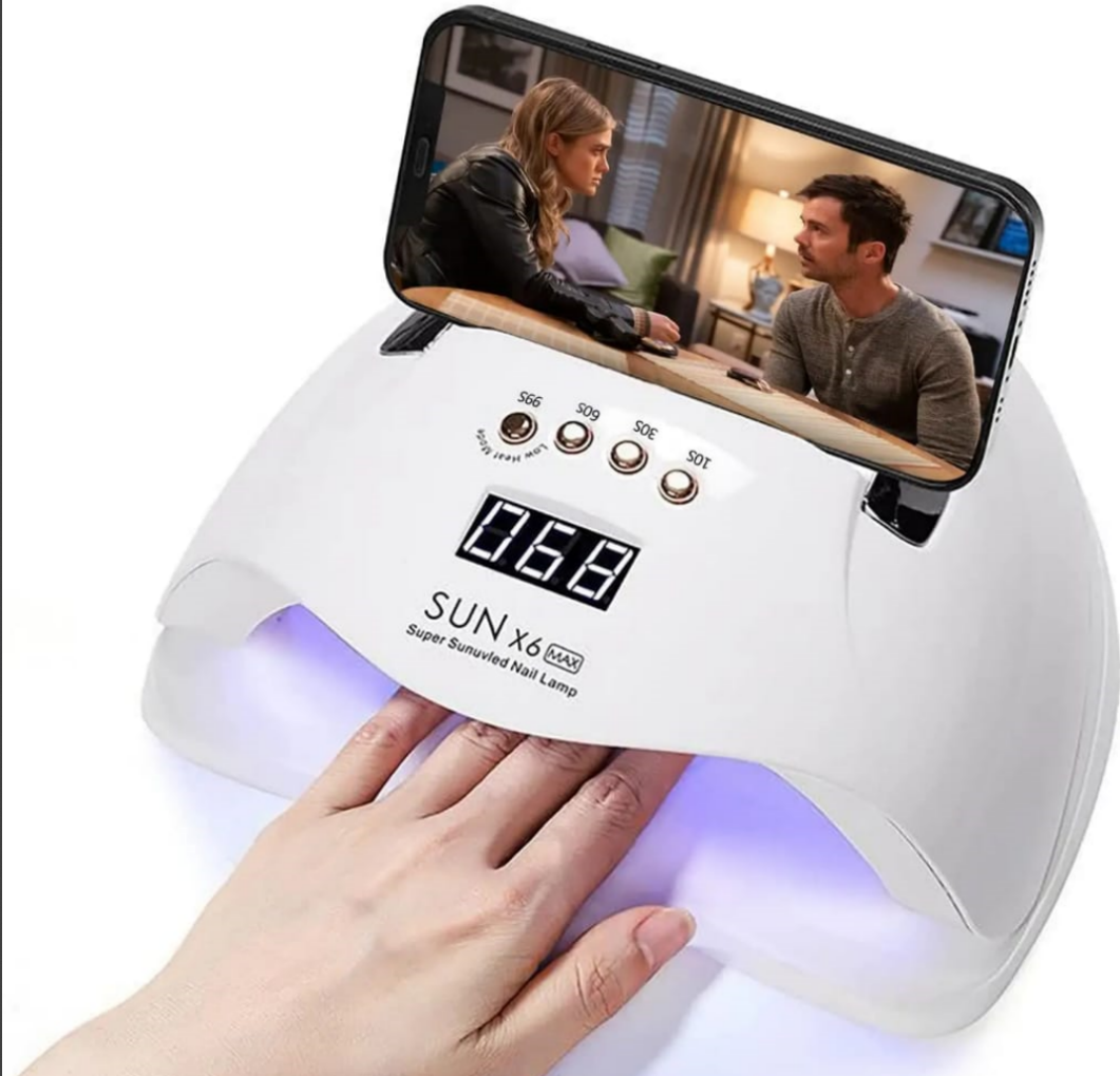 SUN X6 MAX UV LED Light For Gel Nails 220W Mask Queen Nepal