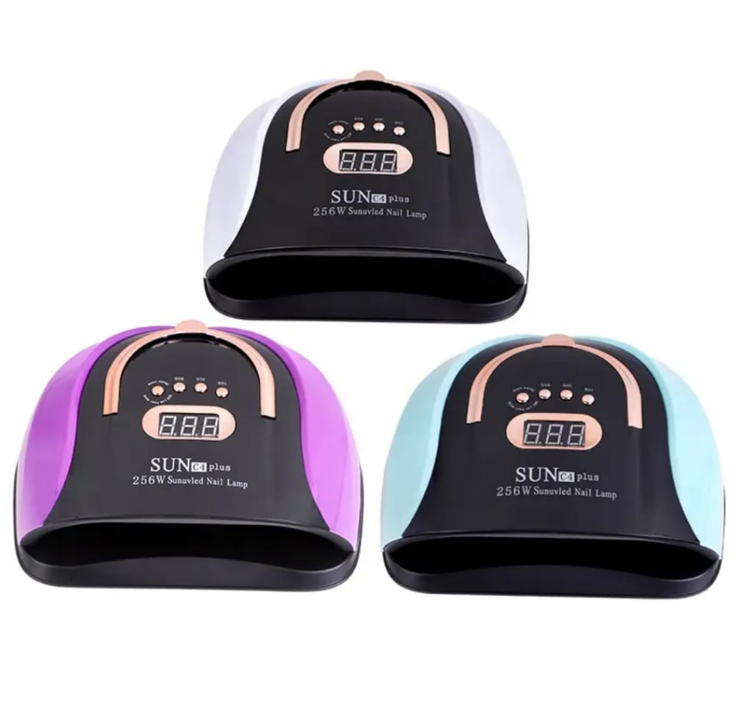 SUN C4 Plus UV LED Light For Gel Nails 256W Mask Queen Nepal