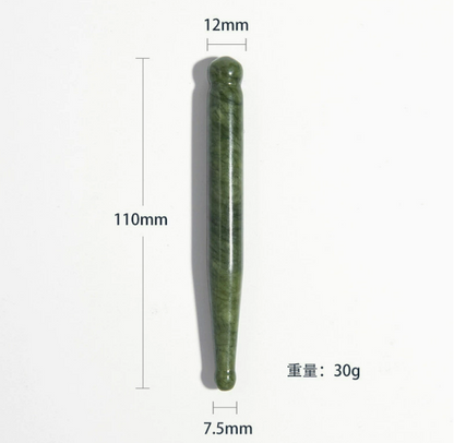 Real Jade Facial Roller Set 3pcs Jade Stone Roller Massager Mask Queen Nepal