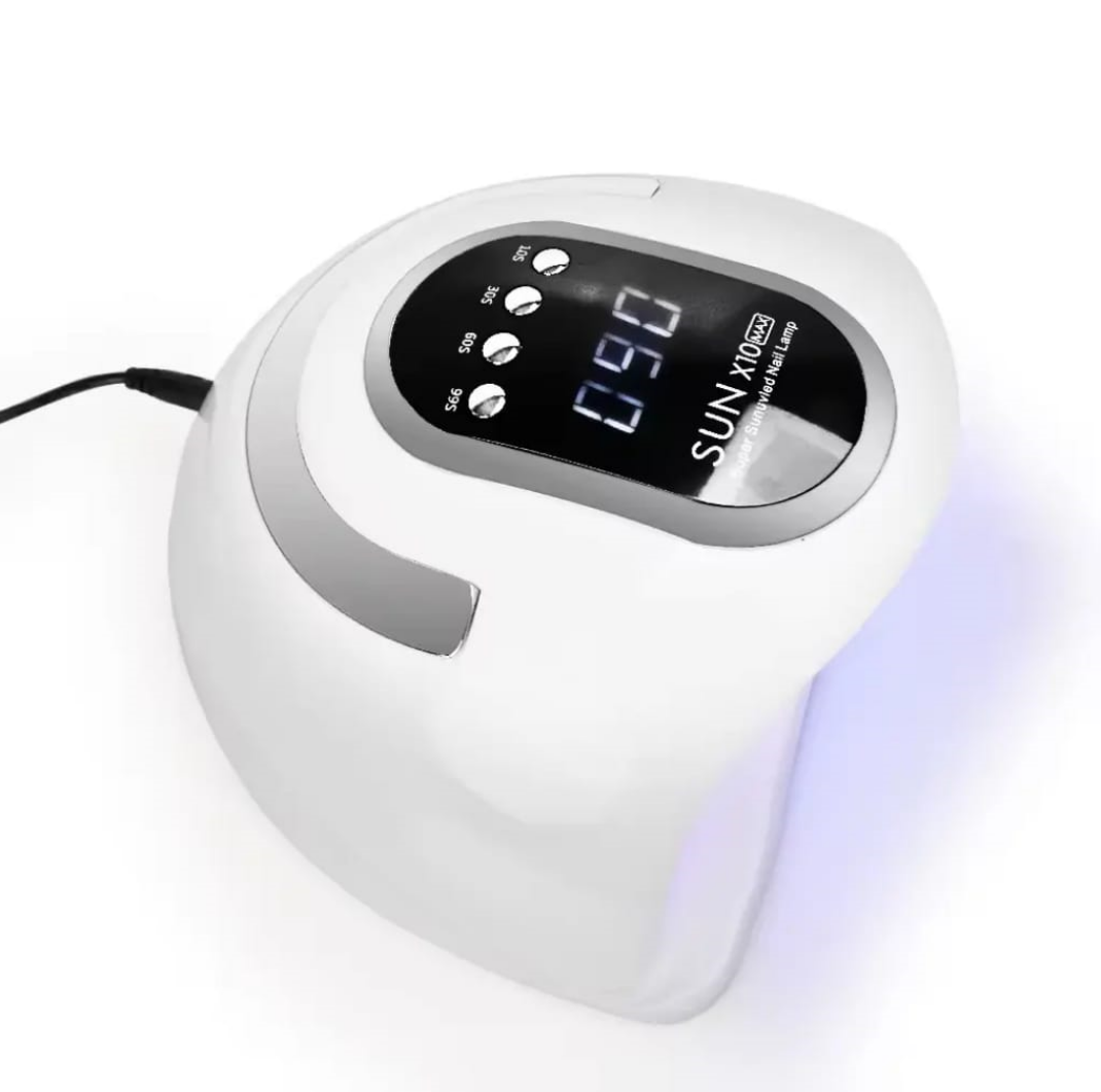 SUN X10 MAX UV LED Light For Gel Nails 180W Mask Queen Nepal