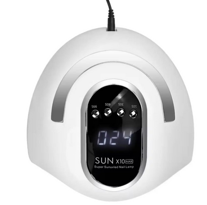 SUN X10 MAX UV LED Light For Gel Nails 180W Mask Queen Nepal