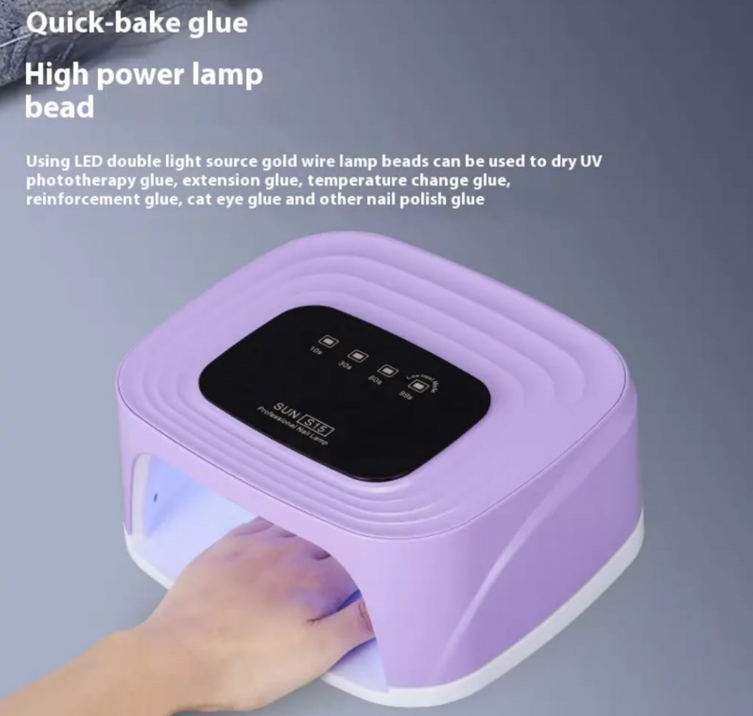 SUN S15 UV LED Light For Gel Nails 108W Mask Queen Nepal