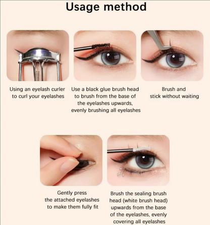 Lash Bond & Seal 2 in 1 Eyelash Bond Waterproof Lash Glue Mask Queen Nepal