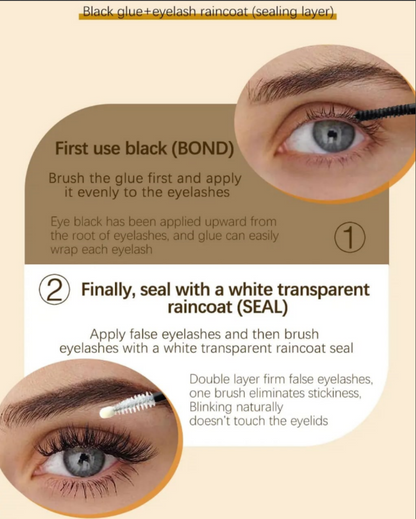 Lash Bond & Seal 2 in 1 Eyelash Bond Waterproof Lash Glue Mask Queen Nepal