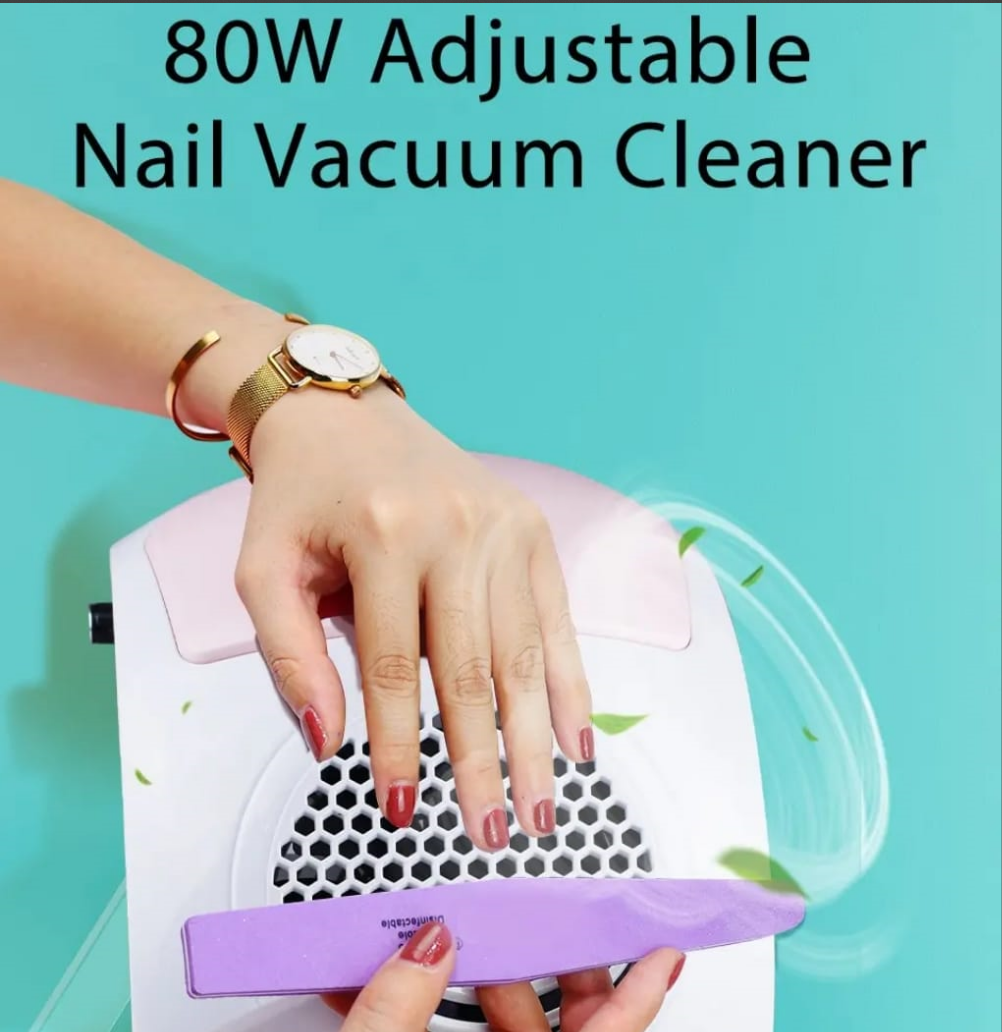 858-6 Strong Power Nail Vaccum Dust Collector 80W Mask Queen Nepal