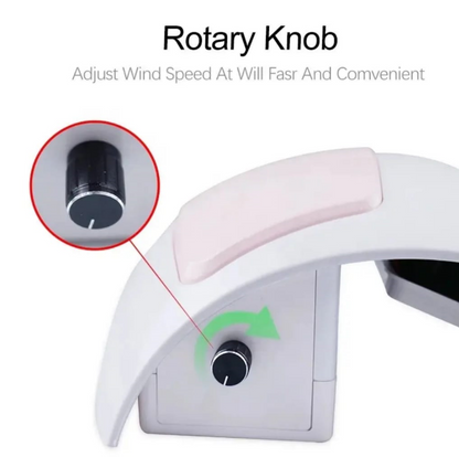 858-6 Strong Power Nail Vaccum Dust Collector 80W Mask Queen Nepal