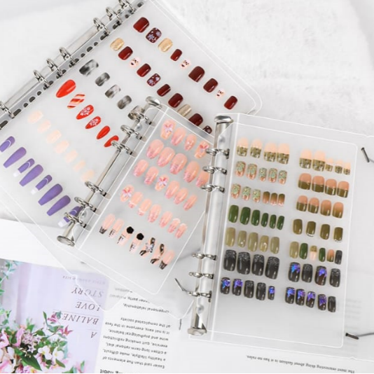 Grid Album Storage Book For Nail Art Mask Queen Nepal
