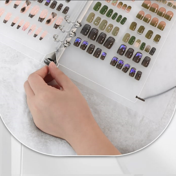 Grid Album Storage Book For Nail Art Mask Queen Nepal