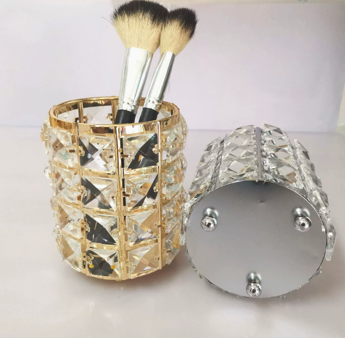 Crystal Brush Holder Storage Cubes For Organizing Mask Queen Nepal