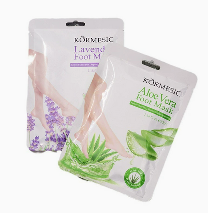 KORMESIC Lavender/ Aloe Vera/ Goat Milk Foot Mask Easy Beauty Nepal