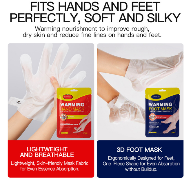 KORMESIC Deep Repair Warming Hand & Foot Mask Easy Beauty Nepal