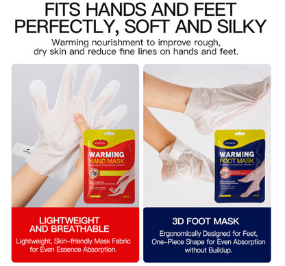 KORMESIC Deep Repair Warming Hand & Foot Mask Easy Beauty Nepal