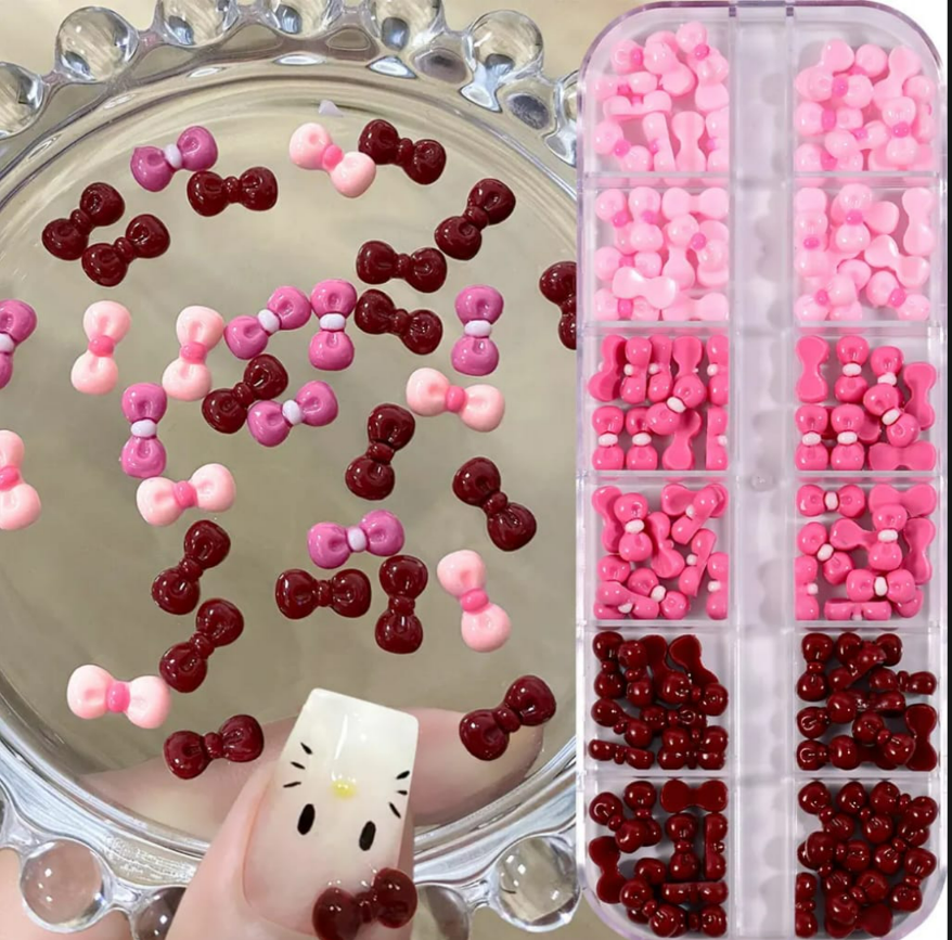 PH288/12 Grid Nail Stone Box Nail Art Rhinestone Mask Queen Nepal