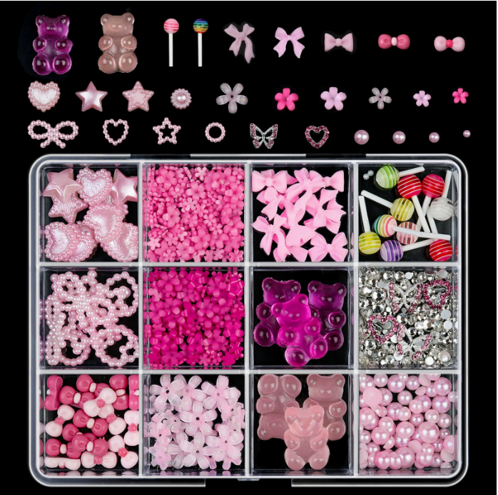 DLG/ZCF 12 Grid Nail Stone Mask Queen Nepal