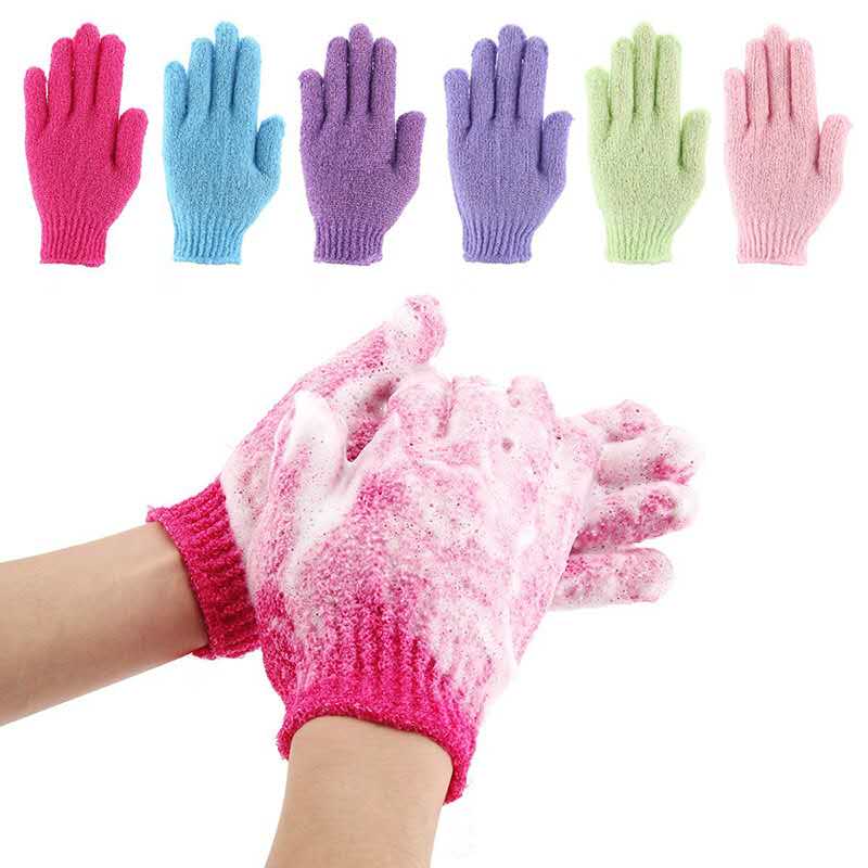Exfoliating Bath and Shower Gloves (1 Pair)