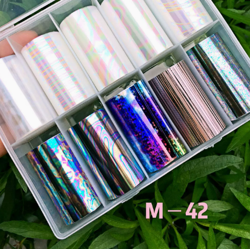 Nail Art Foil Paper (4cm*50cm*10Roll) Mask Queen Nepal