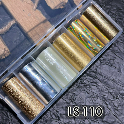 Nail Art Foil Paper (4cm*50cm*6Roll) Mask Queen Nepal