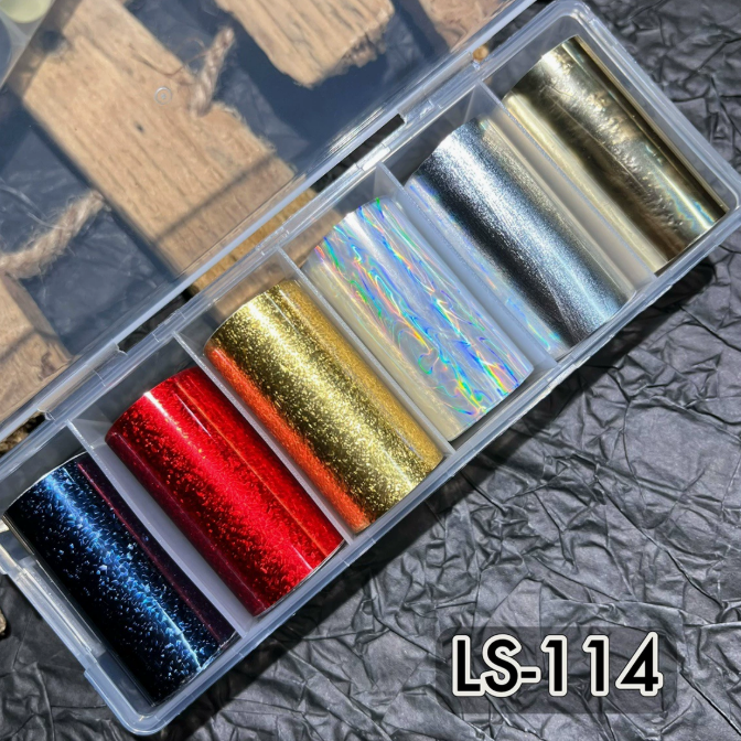 Nail Art Foil Paper (4cm*50cm*6Roll) Mask Queen Nepal