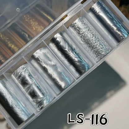 Nail Art Foil Paper (4cm*50cm*6Roll) Mask Queen Nepal