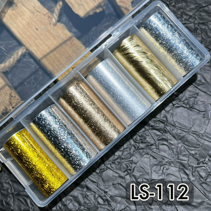 Nail Art Foil Paper (4cm*50cm*6Roll) Mask Queen Nepal