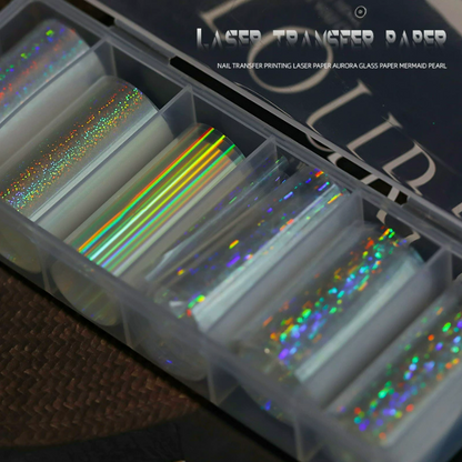 Nail Art Foil Paper (4cm*50cm*6Roll) Mask Queen Nepal