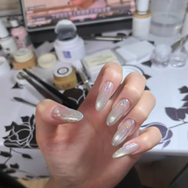 Nail Art Foil Paper (4cm*50cm*6Roll) Mask Queen Nepal