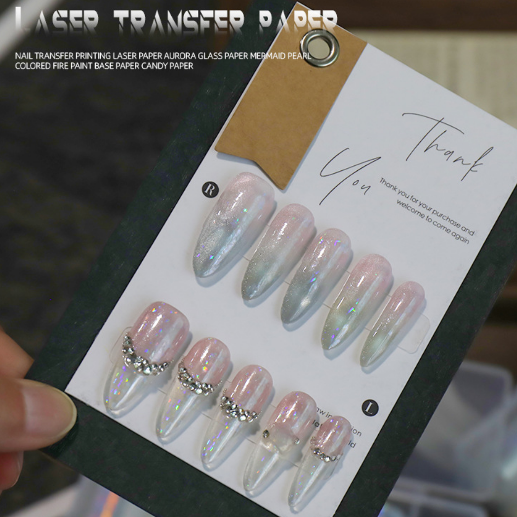 Nail Art Foil Paper (4cm*50cm*6Roll) Mask Queen Nepal