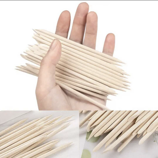 100Pcs Wood Pusher Stick(55mm) Mask Queen Nepal