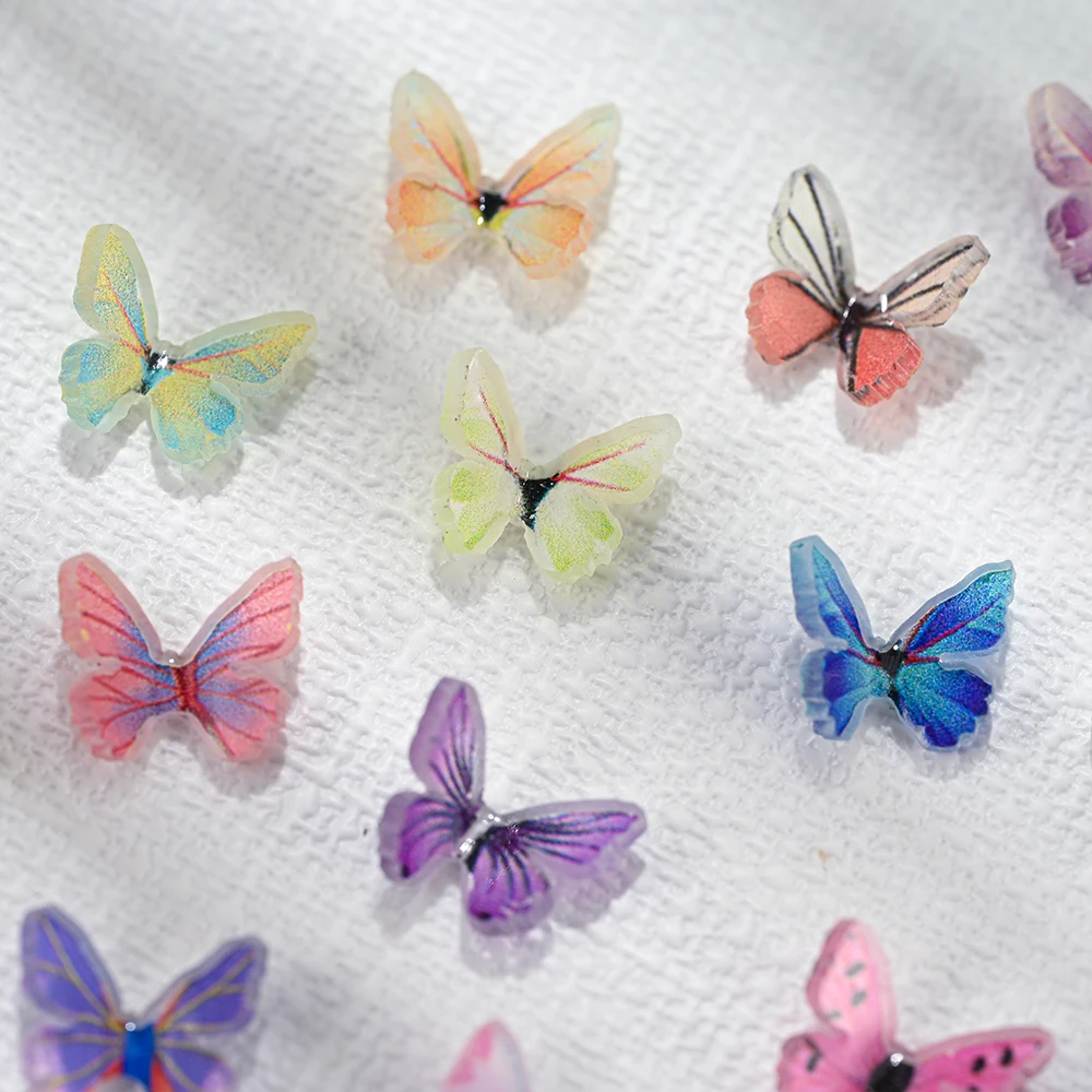 Nail Art Resin Butterfly Charms Rhinestones Mask Queen Nepal