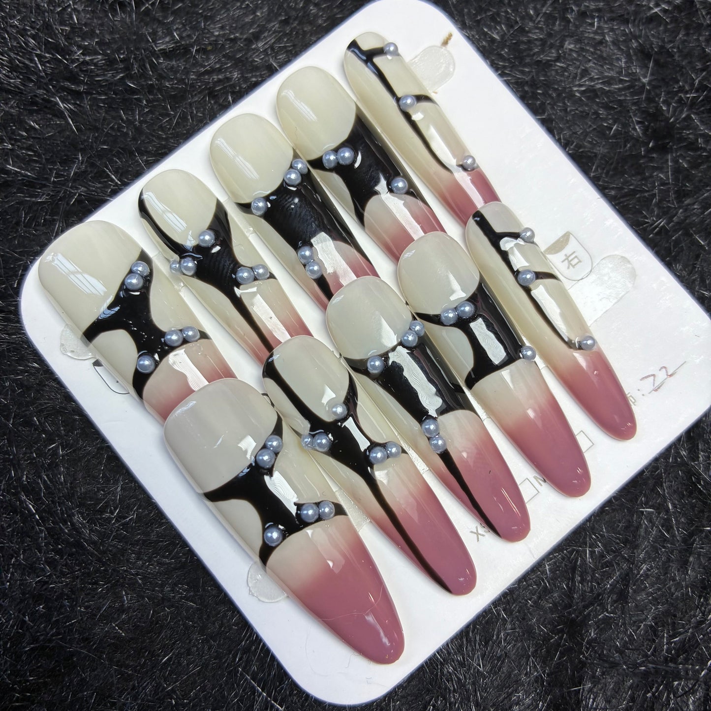 Press On Nails 10Pcs Code-L (000+) Easy Beauty Nepal