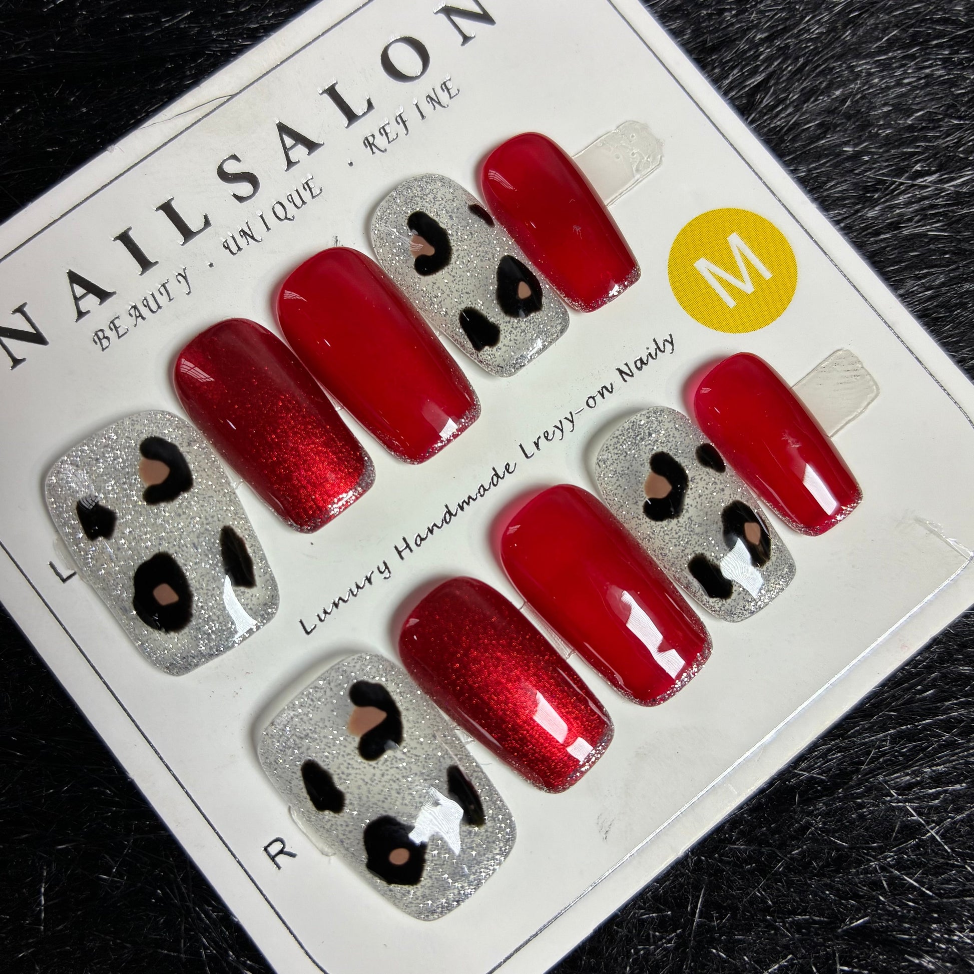 Press On Nails 10Pcs Code-Number (000+) Easy Beauty Nepal