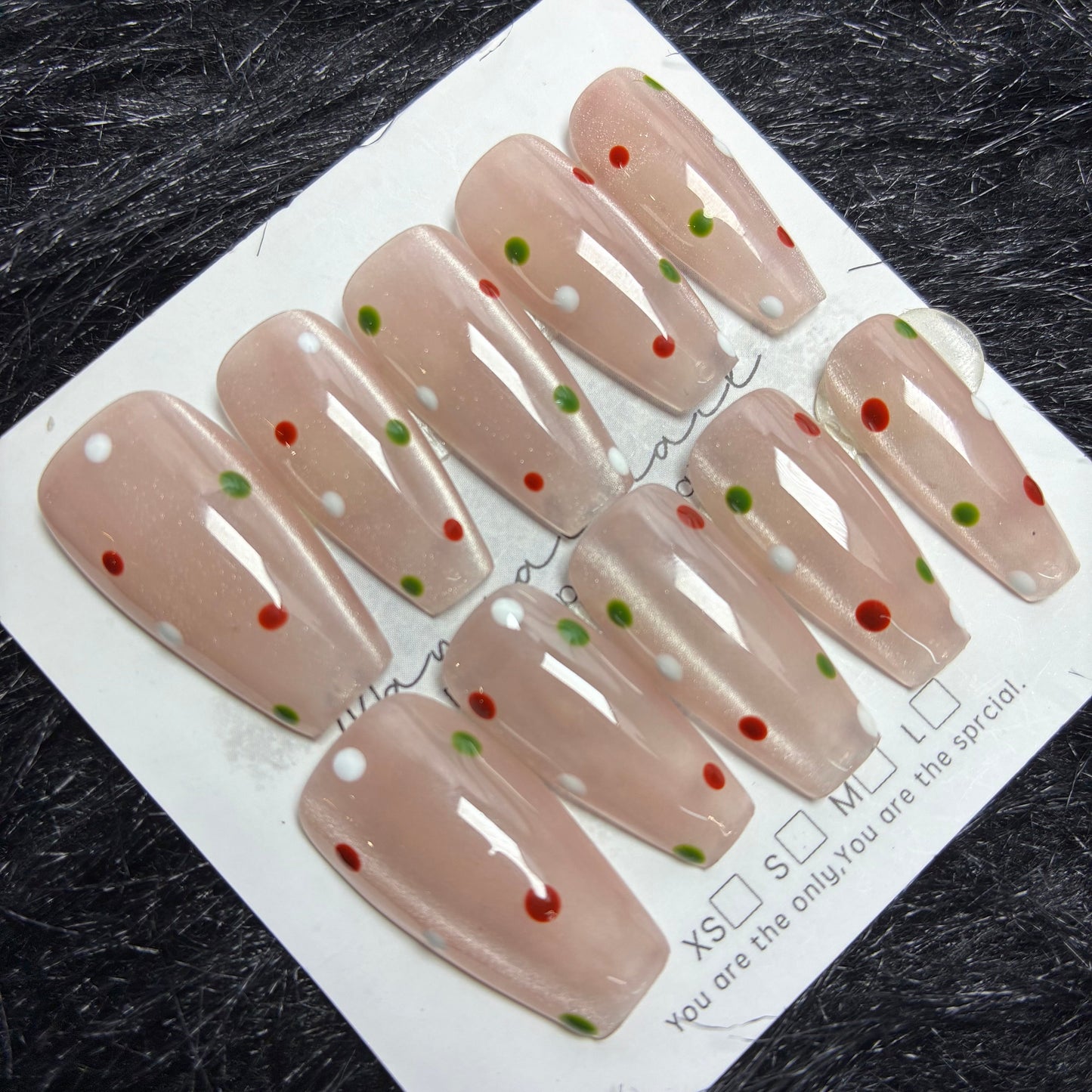 Press On Nails 10Pcs Code-L (090+) Easy Beauty Nepal