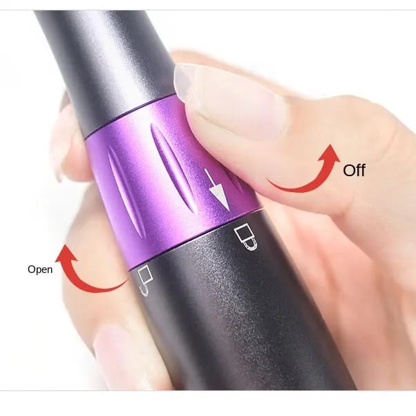 LCD Nail Drill Machine Electric Nail File Rechargeable Engraving Tools Quiet Cordless Manicure Pedicure Mask Queen Nepal