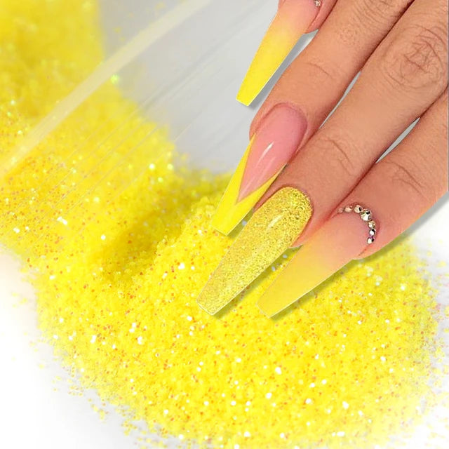 1Pcs Shiny Nail Glitter Powder Mask Queen Nepal